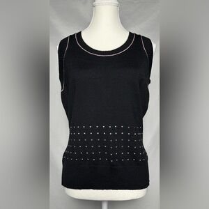 NWT ASHWORTH 100% Wool Preppy Golf Layering Vest Size M